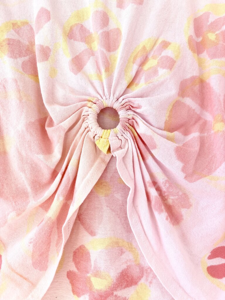 COLLINA STRADA FLORAL T SHIRT SIZE MEDIUM