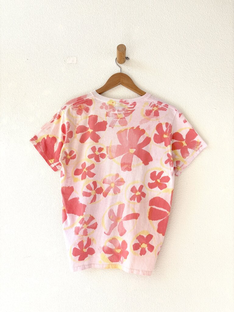 COLLINA STRADA FLORAL T SHIRT SIZE MEDIUM