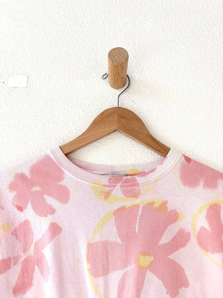 COLLINA STRADA FLORAL T SHIRT SIZE MEDIUM