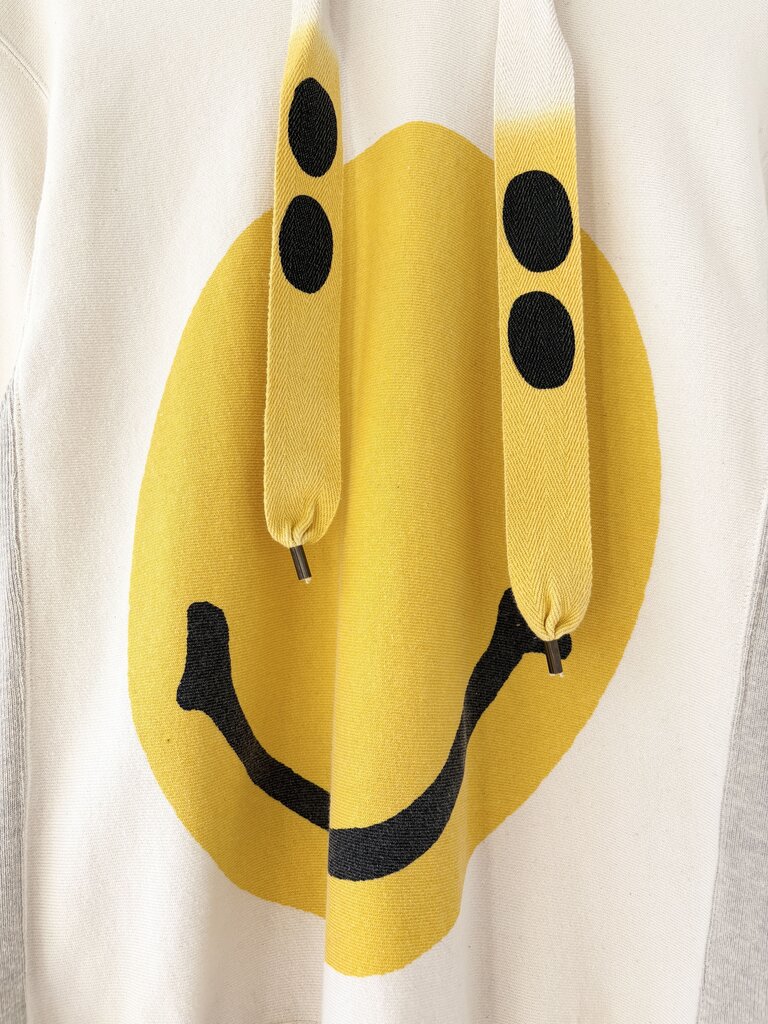 KAPITAL SMILEY FACE HOODIE SIZE 3