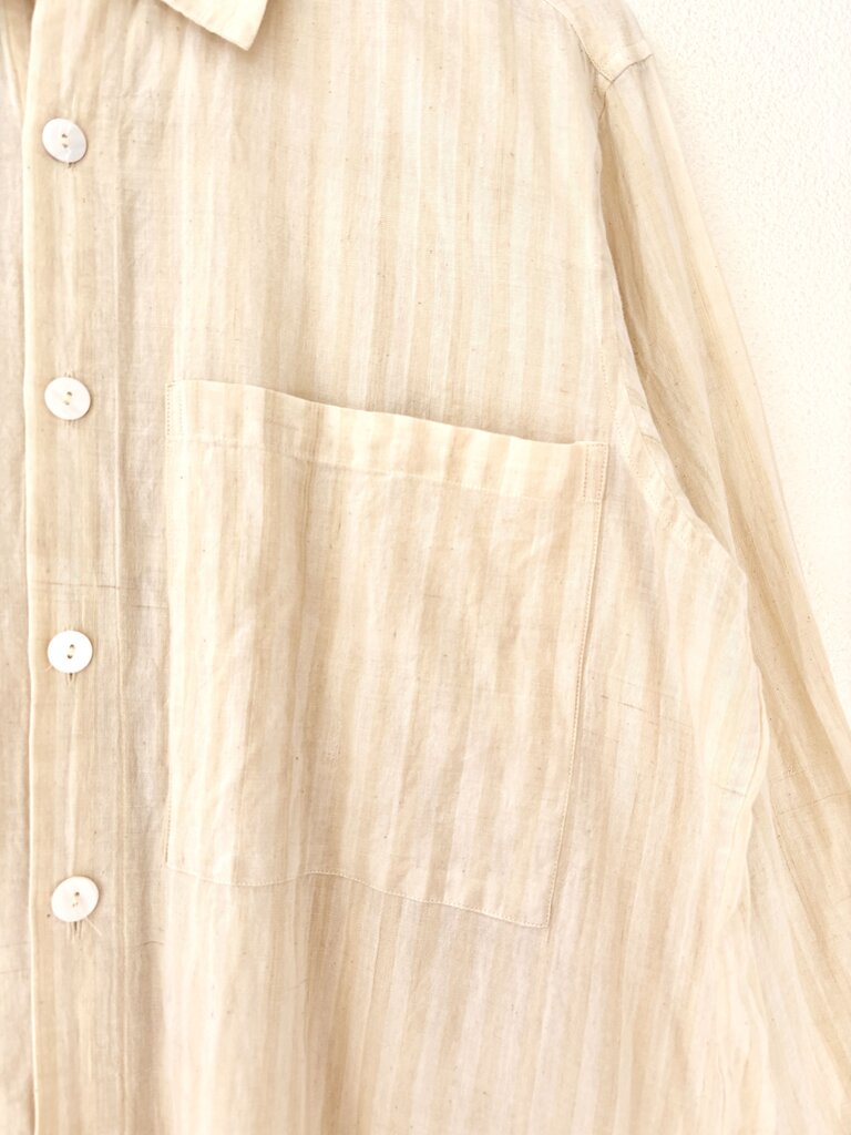 KARU COTTON STRIPED SHIRT SIZE MEDIUM