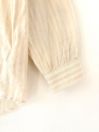 KARU COTTON STRIPED SHIRT SIZE MEDIUM