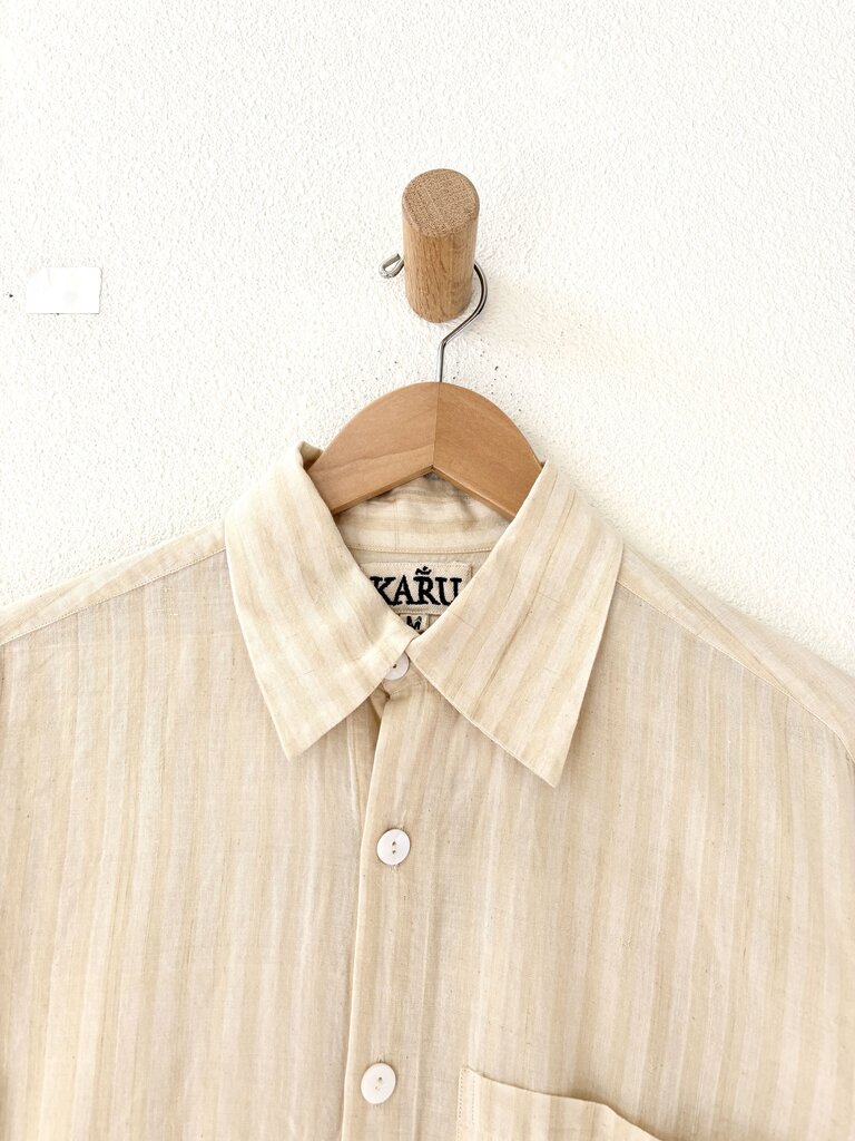 KARU COTTON STRIPED SHIRT SIZE MEDIUM