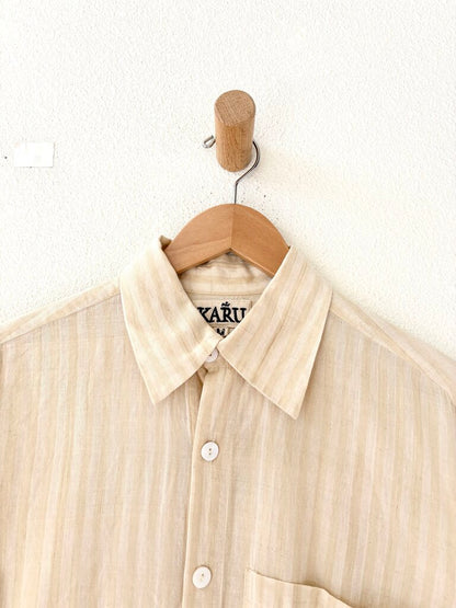 KARU COTTON STRIPED SHIRT SIZE MEDIUM