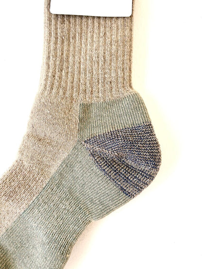 ROTOTO MERINO PILE SOCKS IN TAN SIZE LARGE