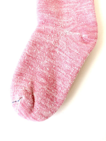 ROTOTO DOUBLE FACE CREW IN PINK SIZE MEDIUM