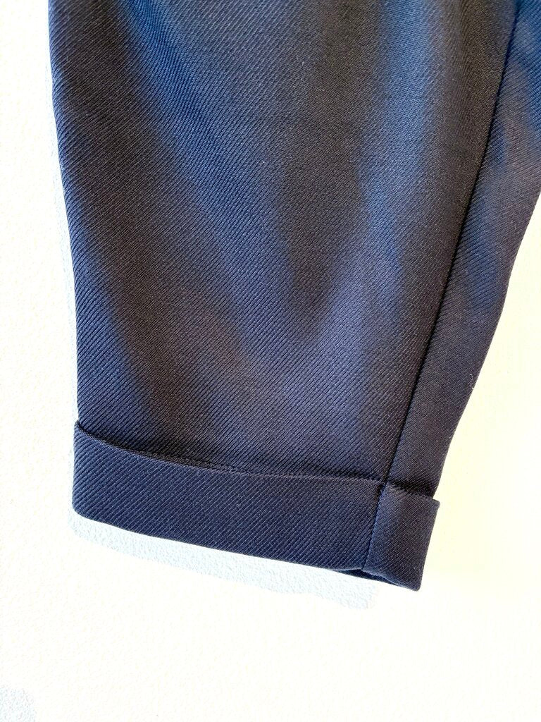 CORDERA COTTON WOOL TAPERED TROUSERS