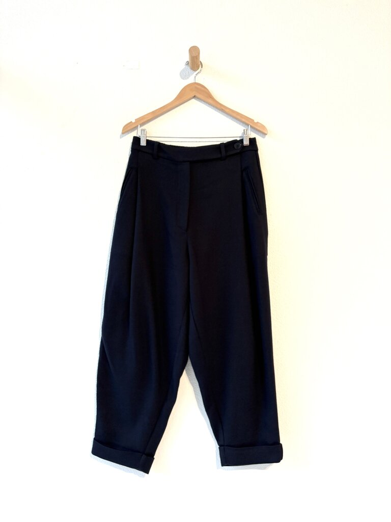 CORDERA COTTON WOOL TAPERED TROUSERS