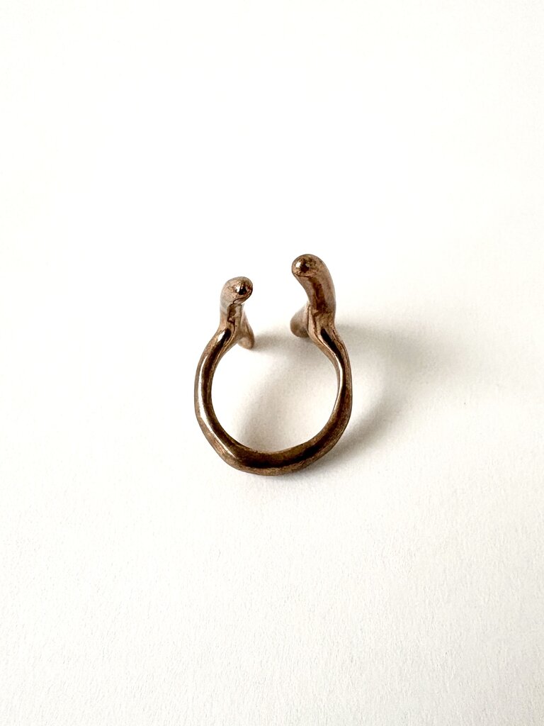 MONICA CASTIGLIONI 'A-BAMBOO' RING SIZE 6