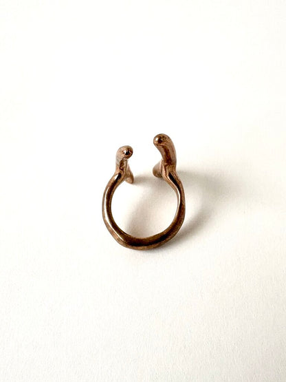 MONICA CASTIGLIONI 'A-BAMBOO' RING SIZE 6