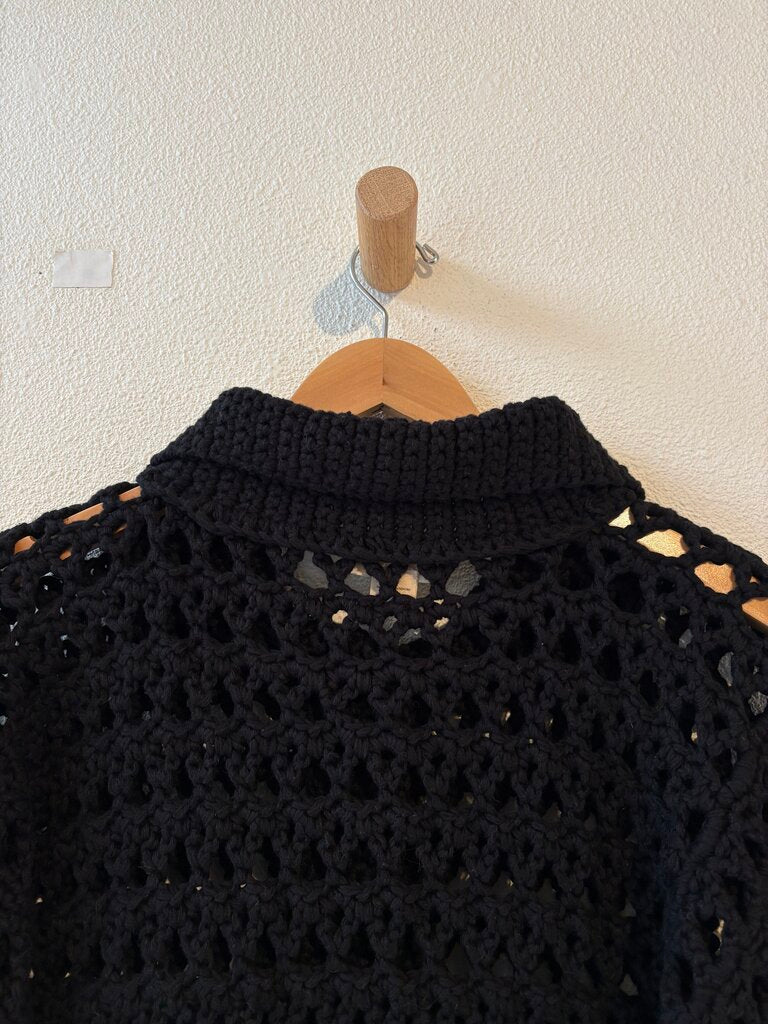 NIA THOMAS CROCHET POLO SIZE XLARGE