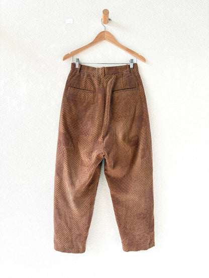MINA PERHONEN 'LAND PUZZLE' CORDUROY PANTS SIZE 36