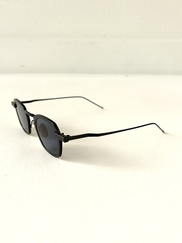 THOM BROWNE SQUARE TITANIUM SUNGLASSES