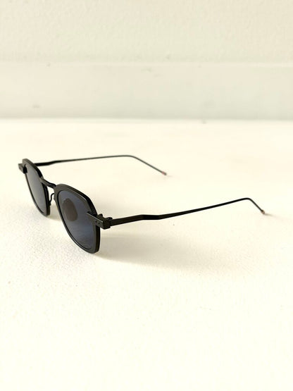 THOM BROWNE SQUARE TITANIUM SUNGLASSES