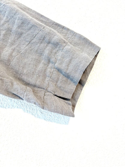 ICHI ANTIQUITES LINEN DRESS OS