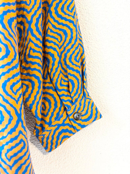 ILANA KOHN SILK SHIRT SIZE 2X