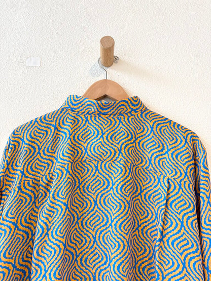 ILANA KOHN SILK SHIRT SIZE 2X