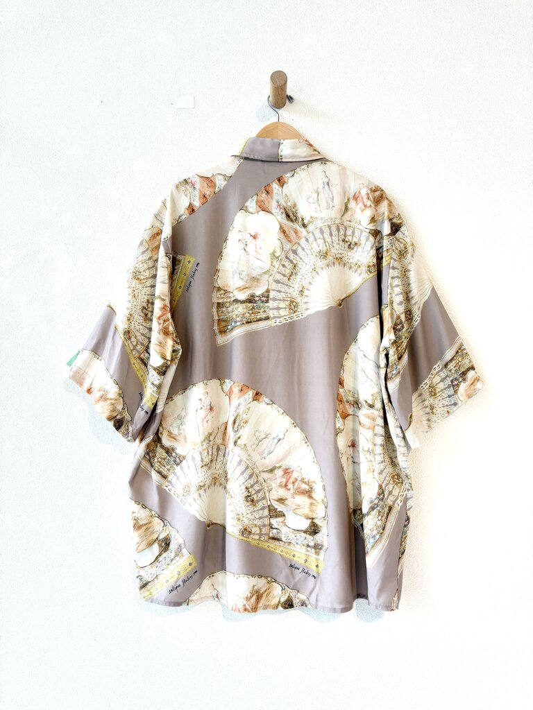 ACNE STUDIOS FAN PRINT SHIRT SIZE 52