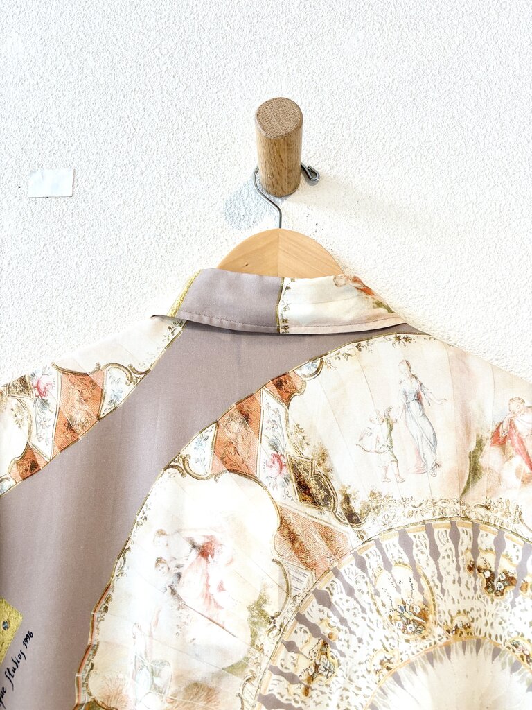 ACNE STUDIOS FAN PRINT SHIRT SIZE 52