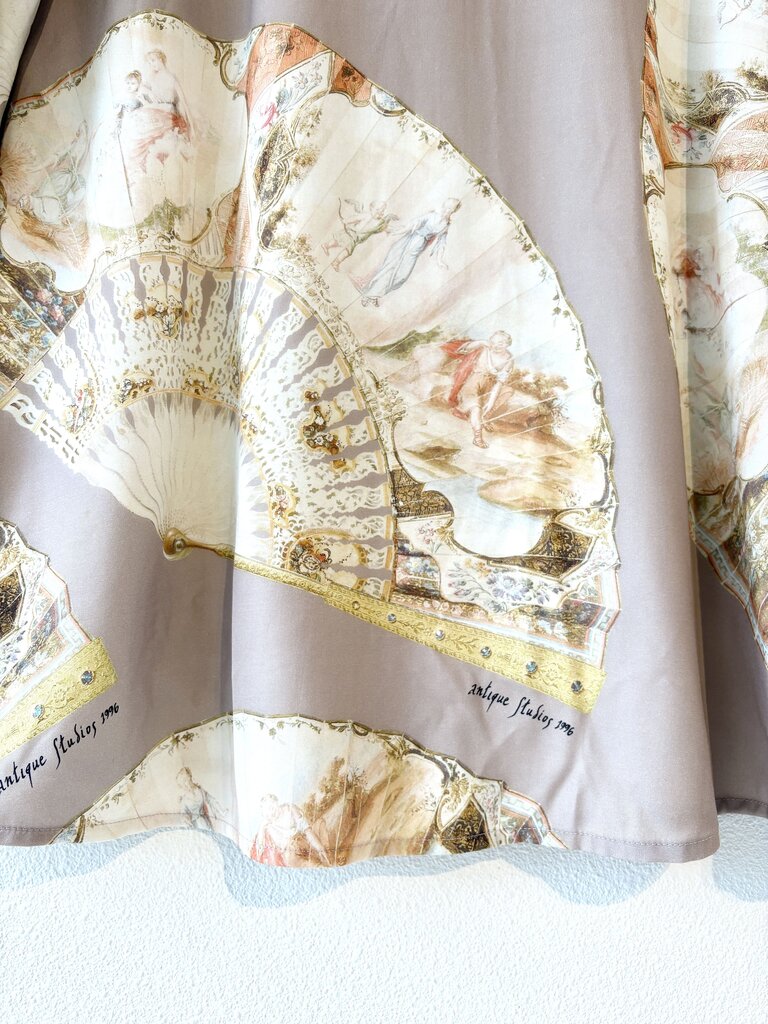 ACNE STUDIOS FAN PRINT SHIRT SIZE 52