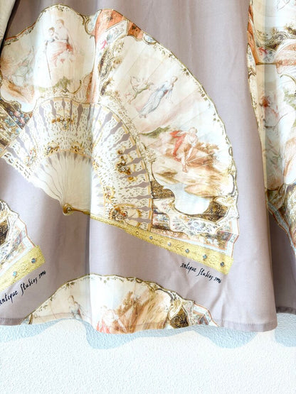 ACNE STUDIOS FAN PRINT SHIRT SIZE 52