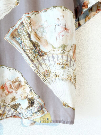 ACNE STUDIOS FAN PRINT SHIRT SIZE 52