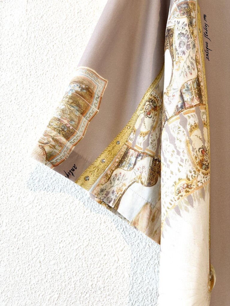 ACNE STUDIOS FAN PRINT SHIRT SIZE 52