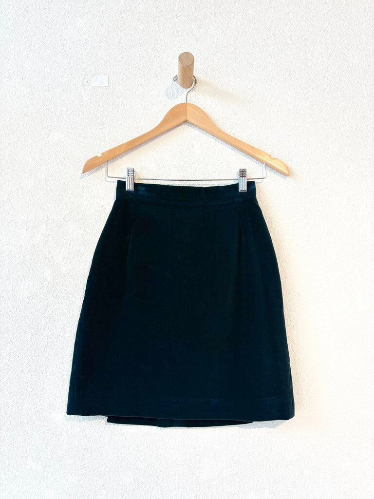VINTAGE VIVIENNE WESTWOOD VELVET MINI SKIRT