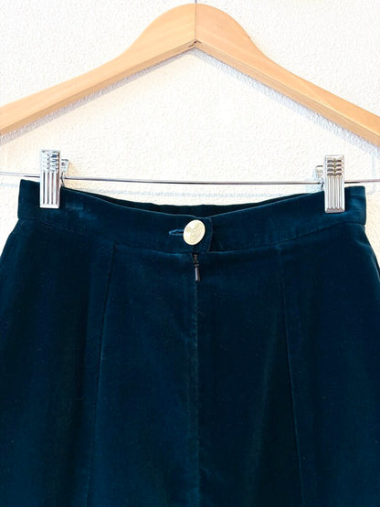 VINTAGE VIVIENNE WESTWOOD VELVET MINI SKIRT