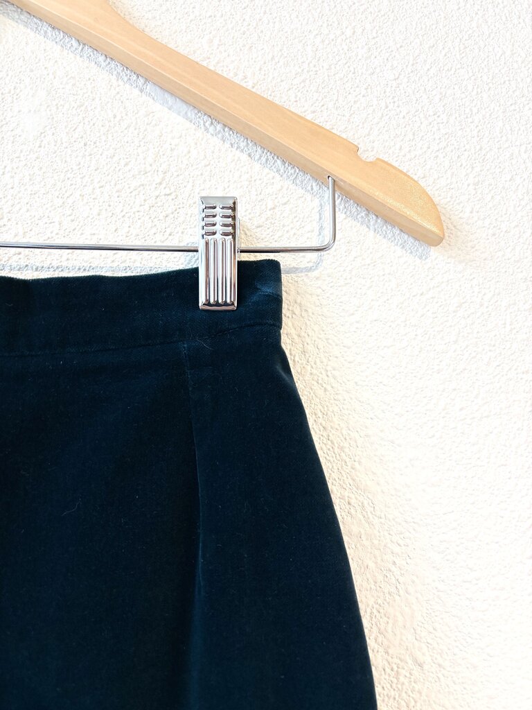 VINTAGE VIVIENNE WESTWOOD VELVET MINI SKIRT