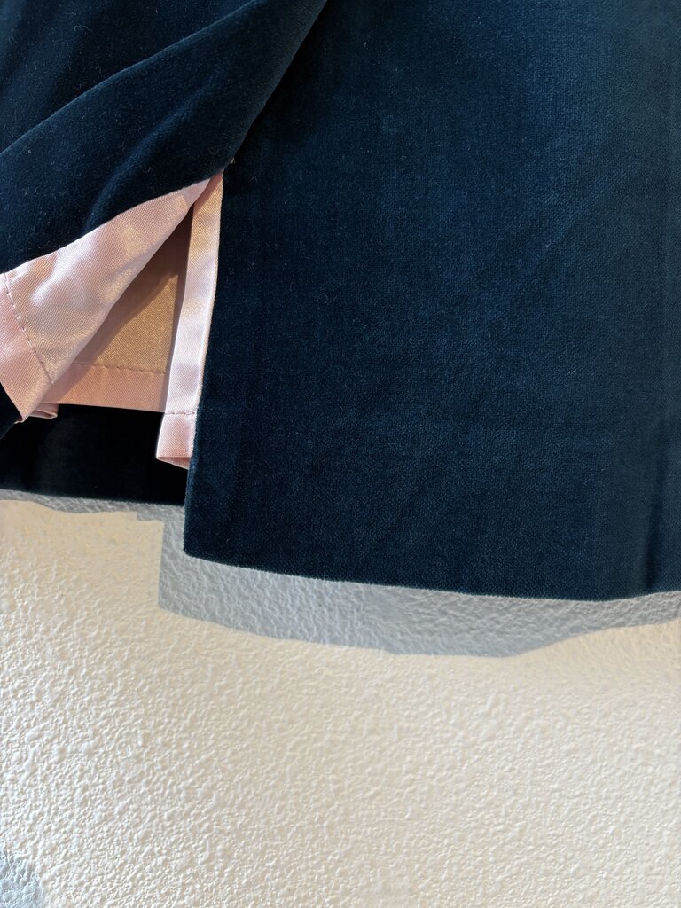 VINTAGE VIVIENNE WESTWOOD VELVET MINI SKIRT