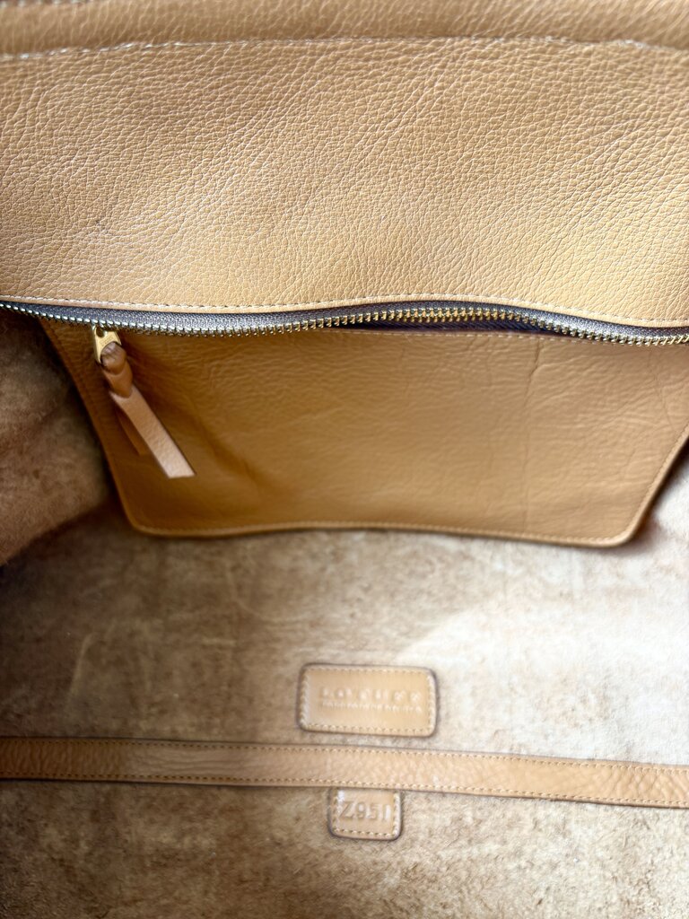 LOTUFF LEATHER WORKING TOTE