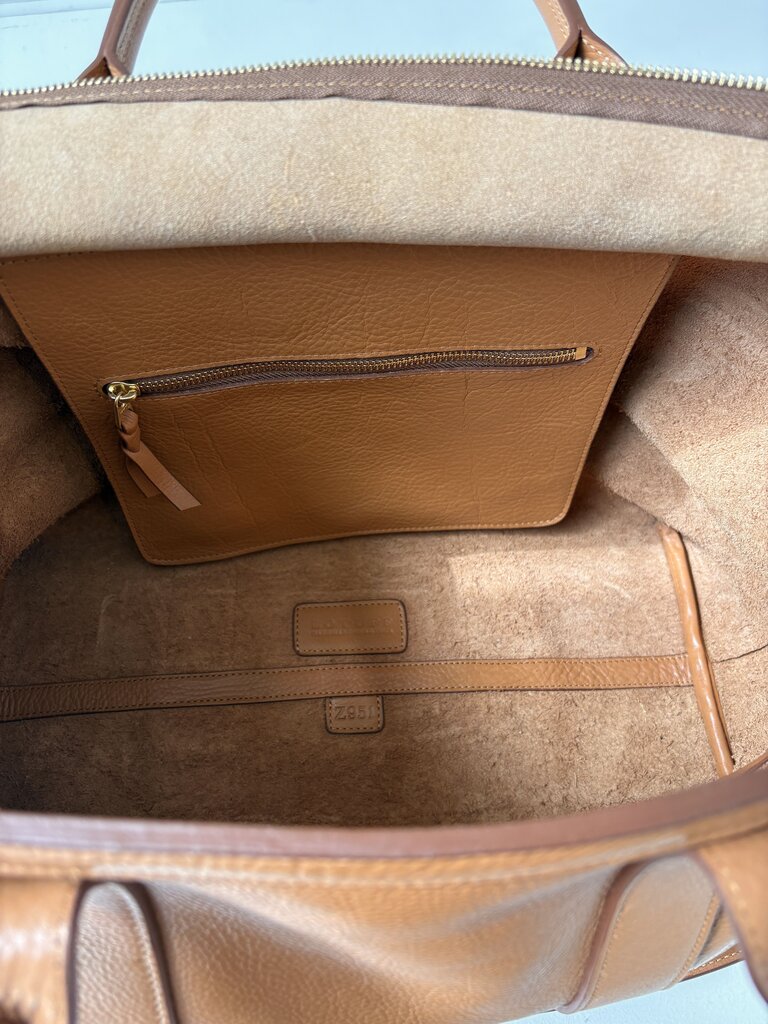LOTUFF LEATHER WORKING TOTE