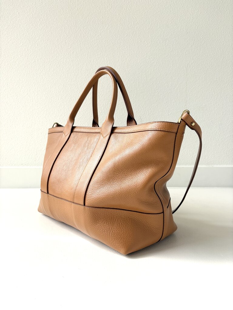 LOTUFF LEATHER WORKING TOTE