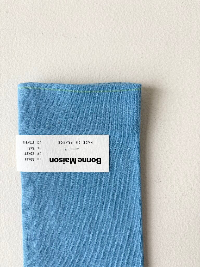 BONNE MAISON SKY BLUE SOCKS SIZE 39-41