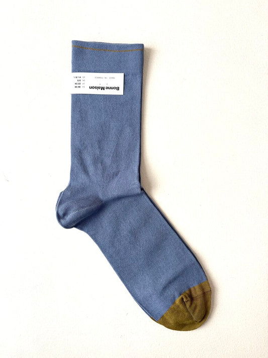 BONNE MAISON DUSKY BLUE SOCKS SIZE 36-38