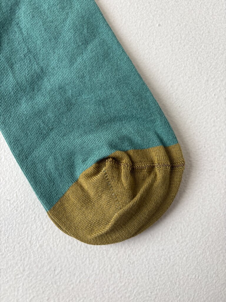 BONNE MAISON TEAL SOCKS SIZE 39-41