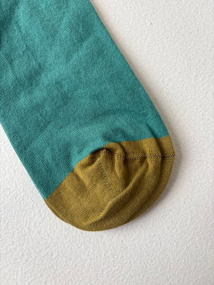 BONNE MAISON TEAL SOCKS SIZE 39-41