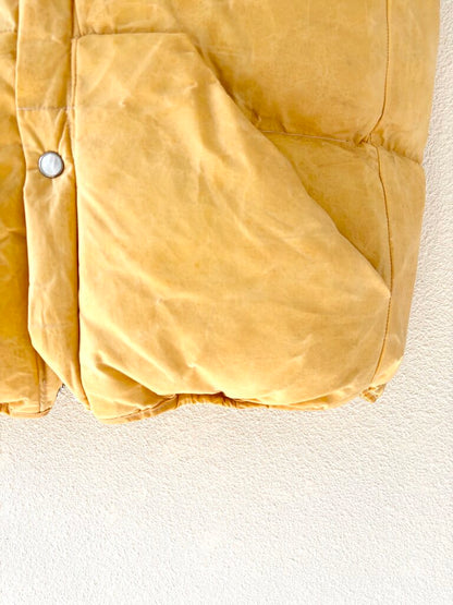 OLDERBROTHER WAXED PUFF VEST SIZE XXSMALL