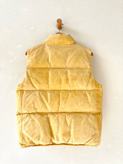 OLDERBROTHER WAXED PUFF VEST SIZE XXSMALL