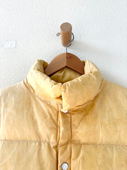 OLDERBROTHER WAXED PUFF VEST SIZE XXSMALL