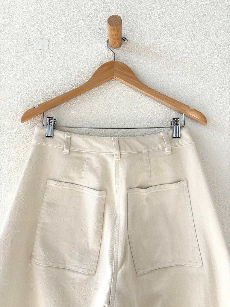 TIBI BARREL LEG JEANS SIZE 28