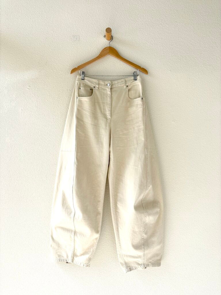 TIBI BARREL LEG JEANS SIZE 28