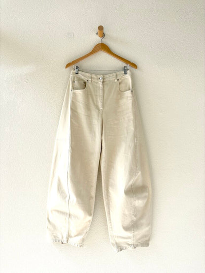 TIBI BARREL LEG JEANS SIZE 28