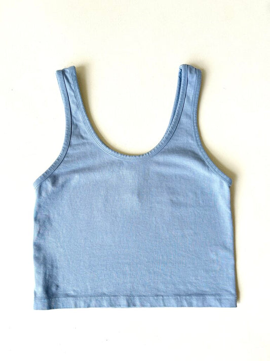 JUNGMAVEN SPORTY TANK IN RAIN WASH SIZE LARGE