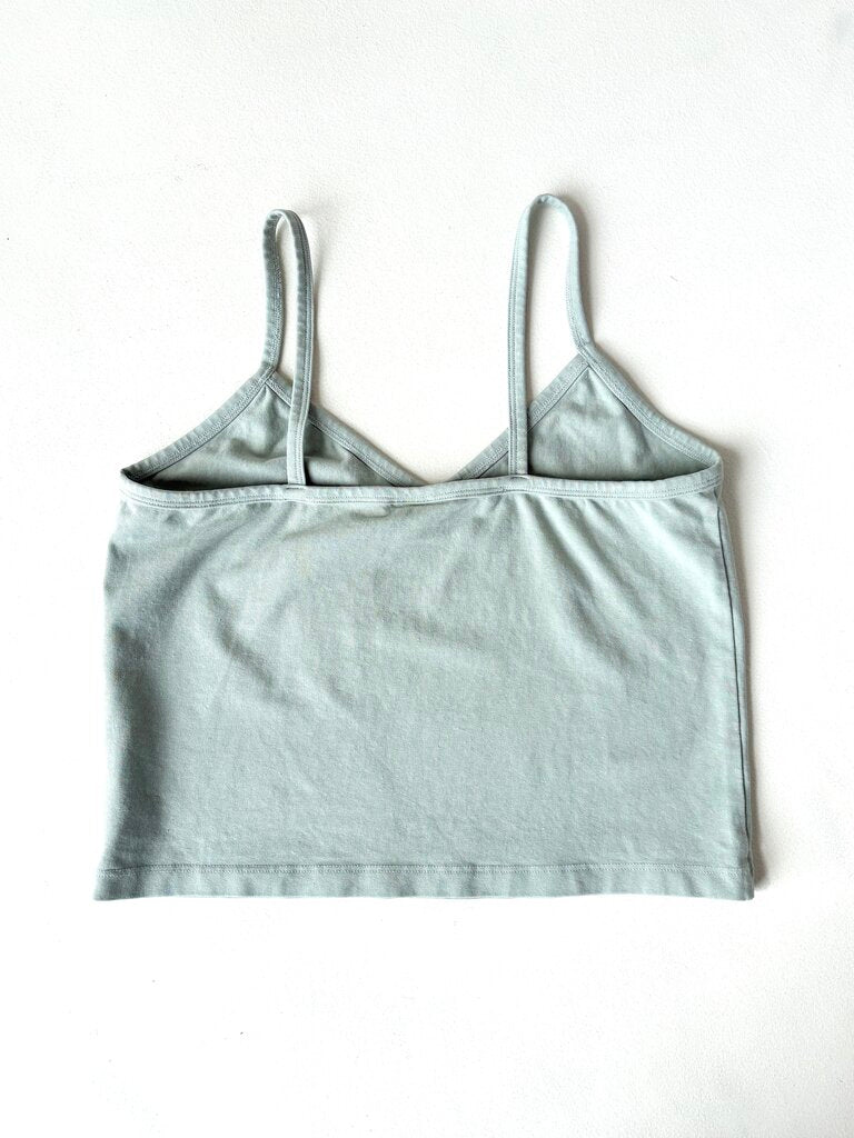 JUNGMAVEN SPAGHETTI TANK IN AGAVE SIZE LARGE