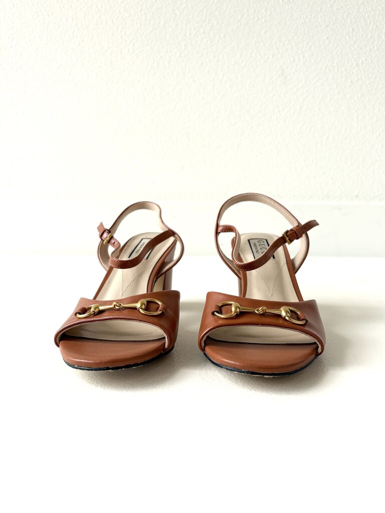 GUCCI 'HORSEBIT SANDALS' SIZE 40