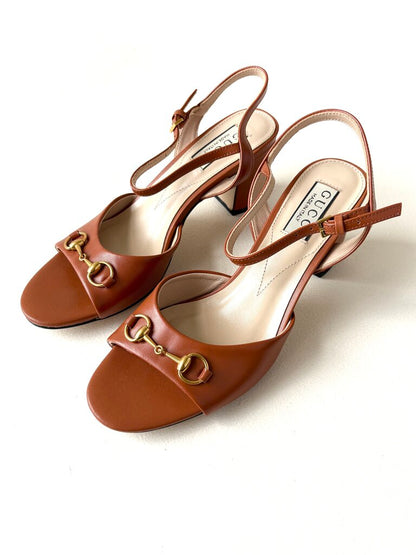 GUCCI 'HORSEBIT SANDALS' SIZE 40
