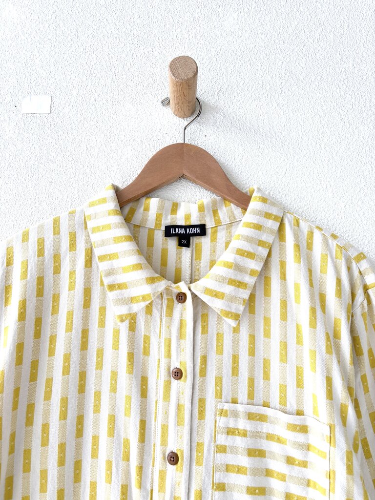 ILANA KOHN DASH PRINT COVERALL SIZE 2X
