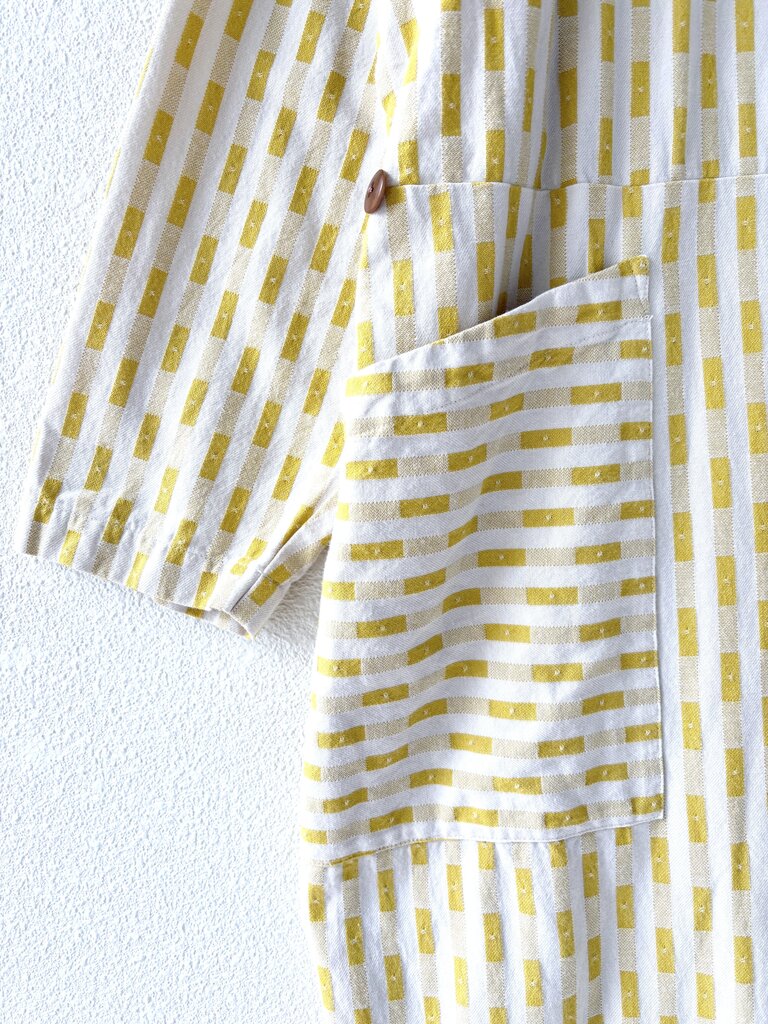 ILANA KOHN DASH PRINT COVERALL SIZE 2X